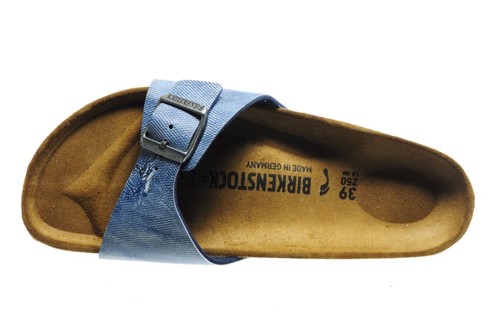 Birkenstock Madrid Jeans Washes Out Blue 3